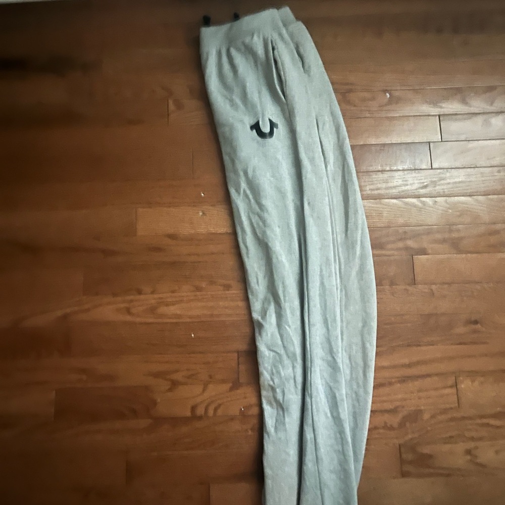 Gray Sweatpants with Logo